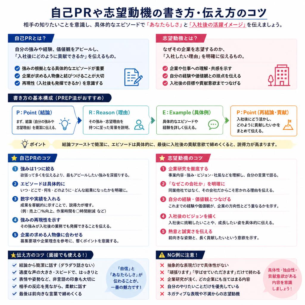 4. 自己PRと志望動機の作り方